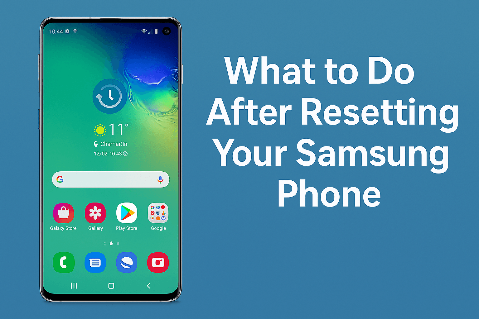 What to Do After Resetting Your Samsung Phone